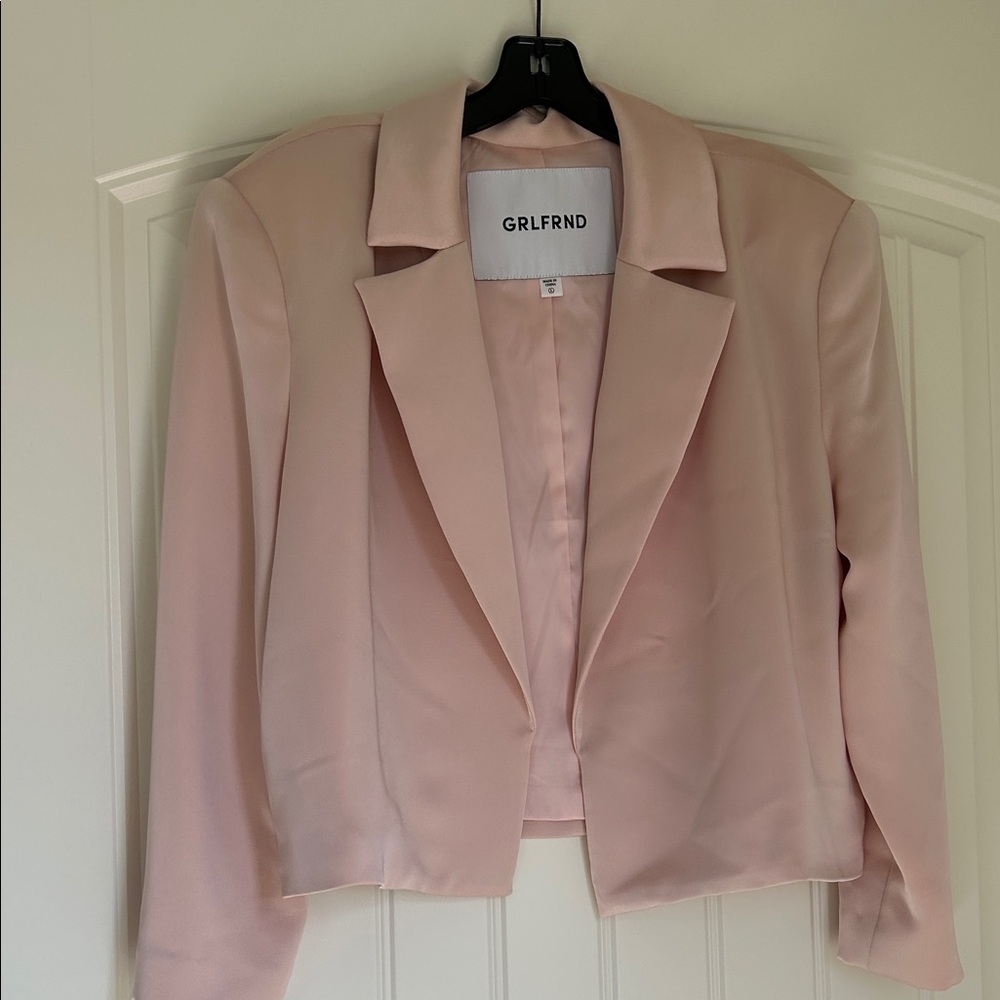 GRLFRND Blush Pink Blazer